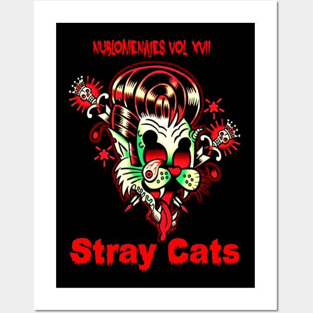 red haloween stray band art Wall Art by Mckenna Paucek